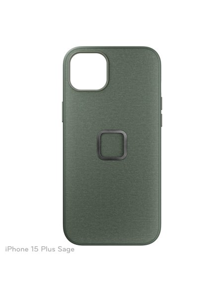 Peak Design Mobile Everyday Case Fabric iPhone 15 Plus - Sage