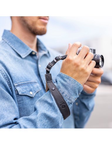 Hand strap B+W Black Leather 20mm 1102623