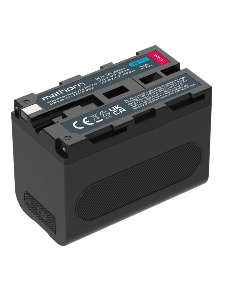 Bateria Mathorn MB-701 6700mAh 50Wh USB-C LED for NP-F770