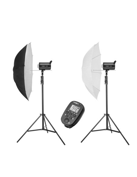 GlareOne Vega 200 Basic Kit - studio lighting kit