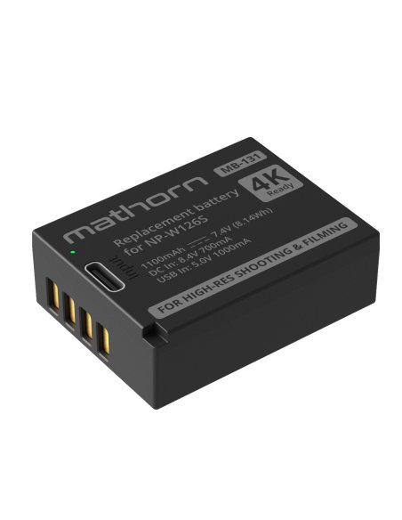 Bateria Mathorn MB-131 1100mAh USB-C zamiennik NP-W126S
