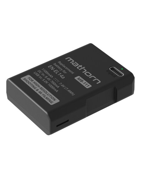 Bateria Mathorn MB-111 1100mAh USB-C zamiennik EN-EL14a