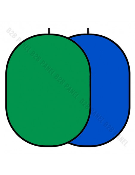 GlareOne FB1520 Chromakey - tło składane zielone/niebieskie 150x200 cm