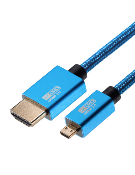 Mathorn video cable MVC-80AD HDMI - HDMI 2.0 4K 60Hz 18Gbps 80cm