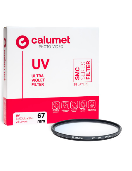 EOL Calumet Filtr UV SMC 67 mm Ultra Slim 28 Layers