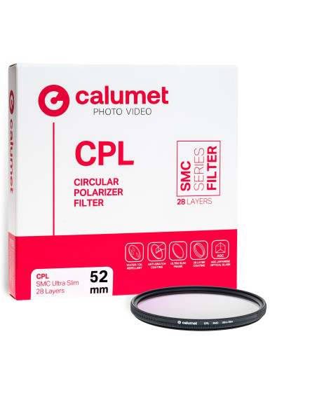 Calumet Filtr CPL SMC 52 mm Ultra Slim 28 Layers