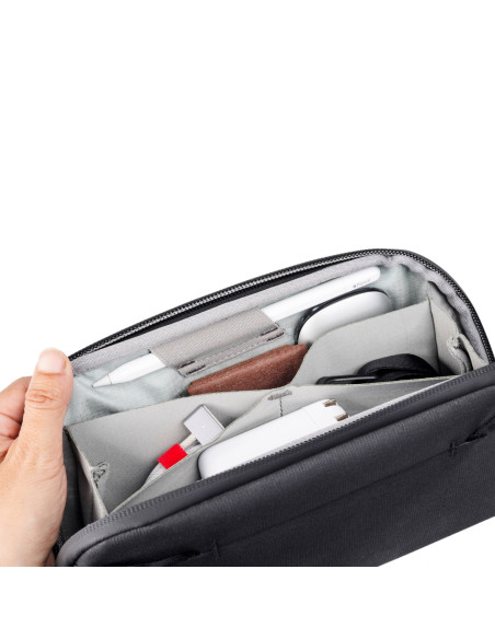 Wkład Travel Line Peak Design Tech Pouch Small Black - czarny