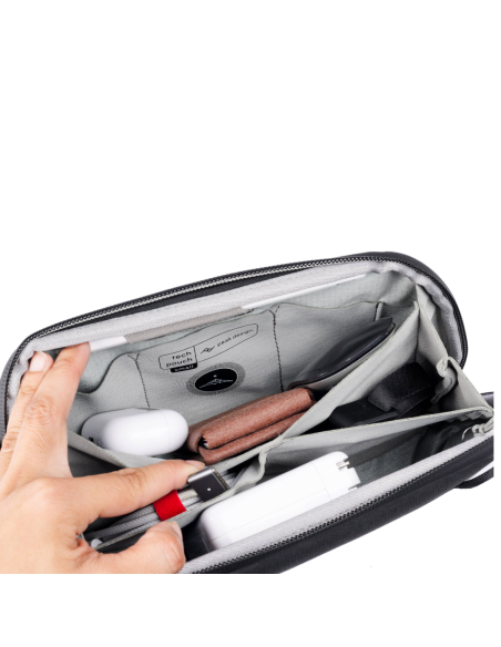 Wkład Travel Line Peak Design Tech Pouch Small Black - czarny