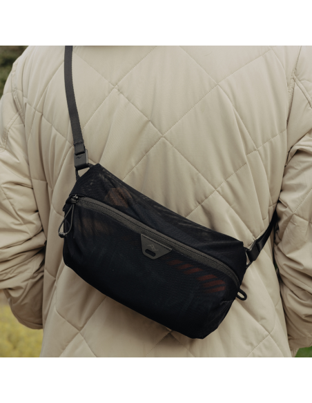 Pokrowiec Travel Line Peak Design Ultralight Mesh Packing Cube X-Small Black– XS czarny