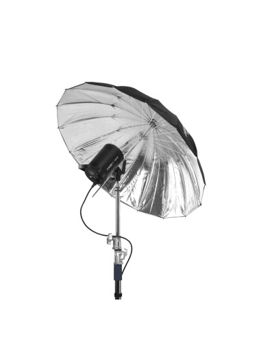 GlareOne Orb 100 Silver - umbrella with diffuser