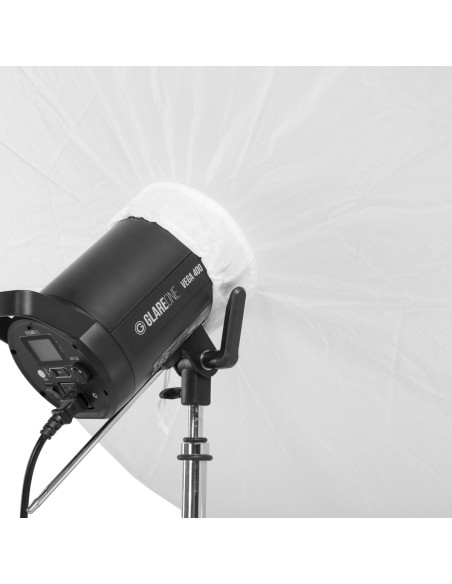 GlareOne Orb 150 White - umbrella with diffuser