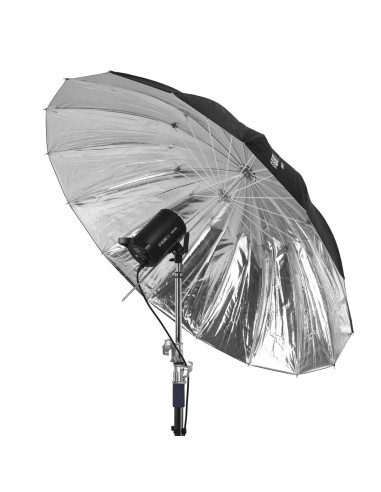 GlareOne Orb 150 Silver - umbrella with diffuser