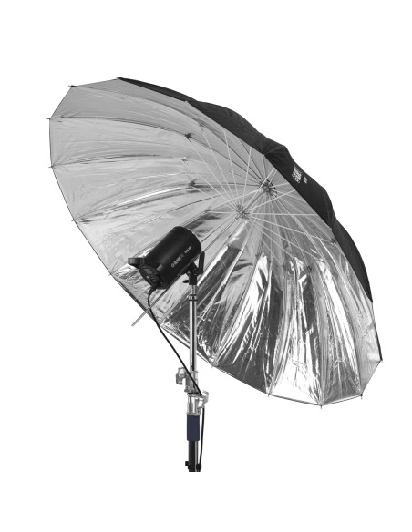 GlareOne Orb 150 Silver - umbrella with diffuser