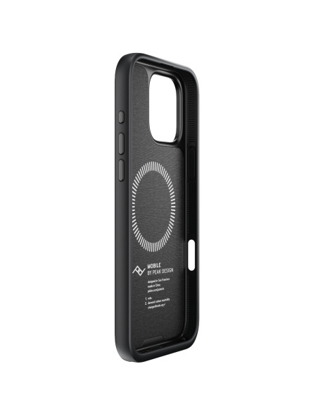 Peak Design Mobile Everyday Case Fabric iPhone 16 Pro Max - Charcoal