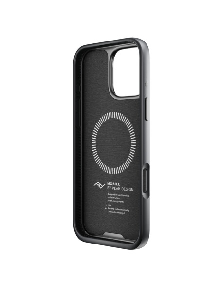 Peak Design Mobile Etui Everyday Case Fabric iPhone 16 Pro Max - Grafitowe