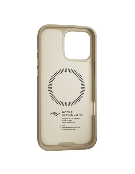 Peak Design Mobile Etui Everyday Case Clarino iPhone 16 Pro Max - Kość słoniowa