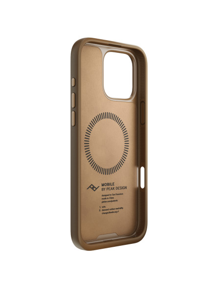 Peak Design Mobile Everyday Case Clarino iPhone 16 Pro Max - Tan