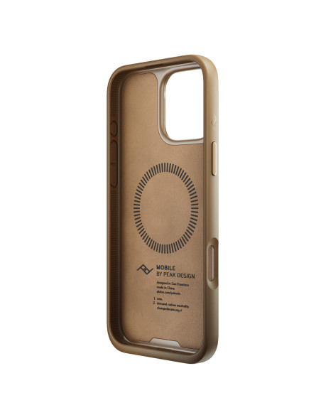 Peak Design Mobile Everyday Case Clarino iPhone 16 Pro Max - Tan