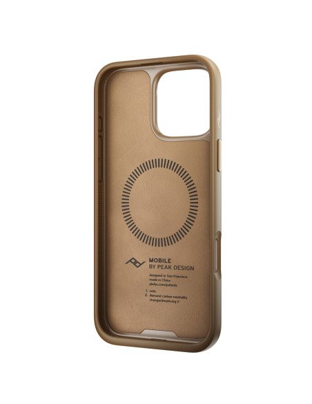 Peak Design Mobile Everyday Case Clarino iPhone 16 Pro Max - Tan