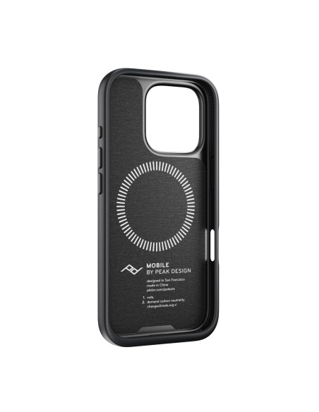 Peak Design Mobile Everyday Case Fabric iPhone 16 Pro - Charcoal