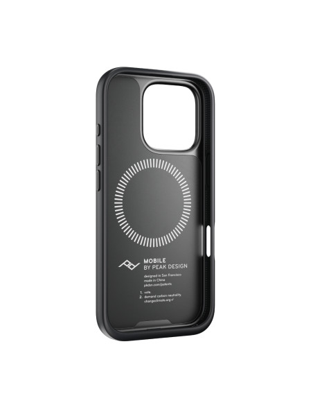 Peak Design Mobile Etui Everyday Case Clarino iPhone 16 Pro - Czarny