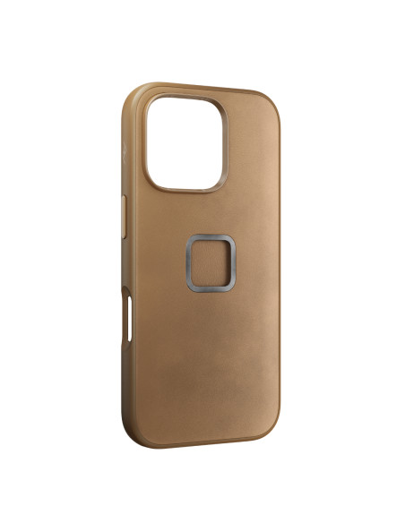 Peak Design Mobile Etui Everyday Case Clarino iPhone 16 Pro - Brązowy