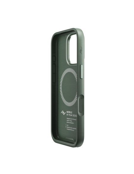 Peak Design Mobile Etui Everyday Loop Case  iPhone 16 Pro - Szarozielony