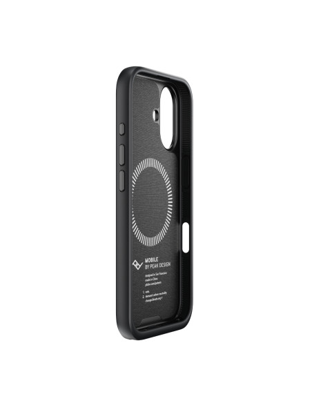 Peak Design Mobile Everyday Case Fabric iPhone 16 - Charcoal