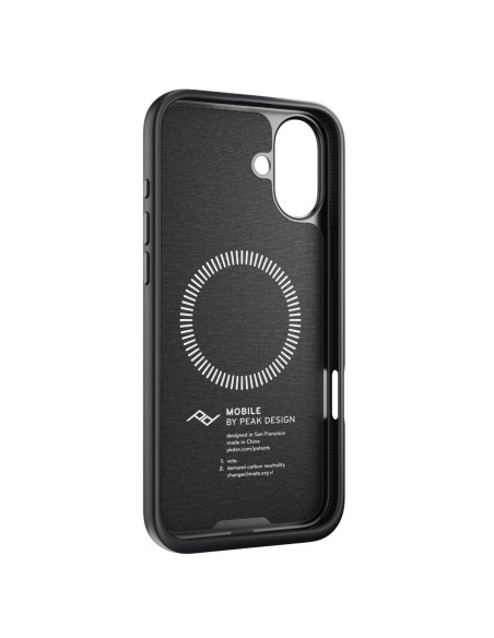 Peak Design Mobile Etui Everyday Case Fabric iPhone 16 Plus  - Grafitowy