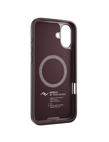 Peak Design Mobile Etui Everyday Case Fabric iPhone 16 Plus  - Ciemny fiolet