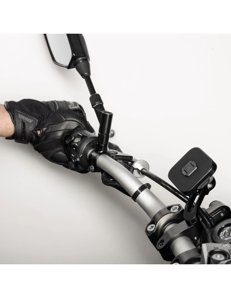 Peak Design Mobile Motorcycle Mount Bar Mount Charging Black - Uchwyt Motocyklowy Do Telefonu Na Kierownicę Z Ładowaniem