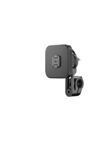 Peak Design Mobile Motorcycle Mount Mirror Mount Charging Black - Uchwyt Motocyklowy Do Telefonu Na Lusterko Z Ładowaniem