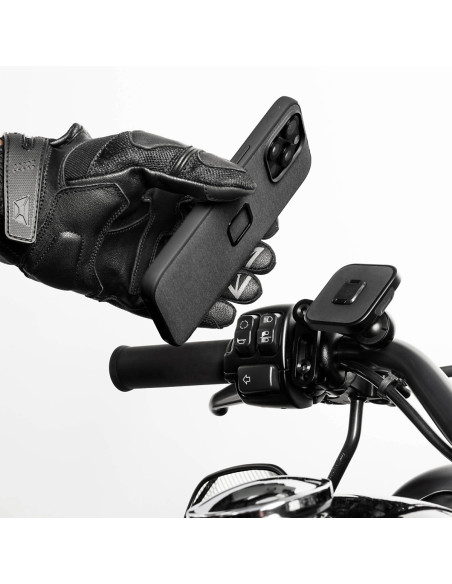 Peak Design Mobile Motorcycle Mount Brake/Clutch Mount Black - Uchwyt Motocyklowy Do Telefonu Na Klamkę Hamulca/Sprzęgła