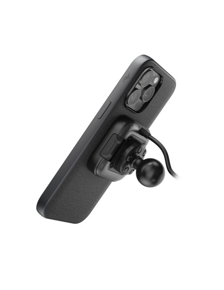 Peak Design Mobile Motorcycle Mount 1" Ball Adapter: Locking & Charging Black - 1 Calowy Adapter Kulowy z Ładowaniem i Blokadą