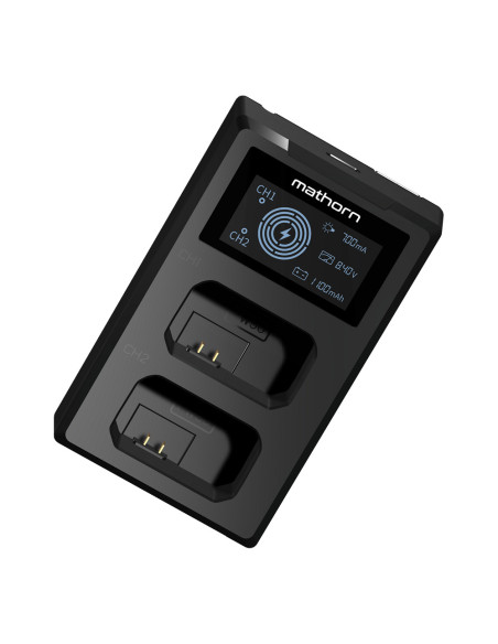 Ładowarka dwukanałowa Mathorn MBC-D120 USB-C do Sony NP-FW50