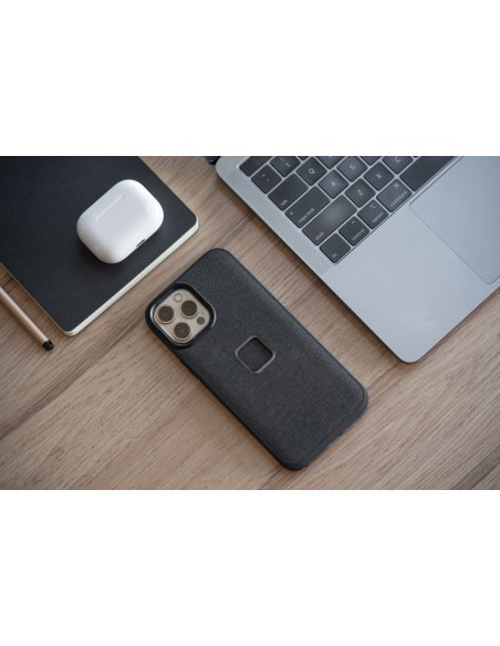 Peak Design Mobile Etui Everyday Case Fabric iPhone 15 Pro v2 - Czerwone
