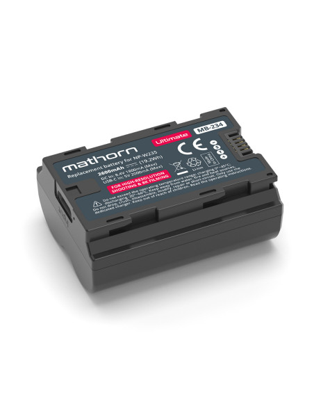 Bateria Mathorn MB-234 Ultimate 2600mAh USB-C zamiennik NP-W235