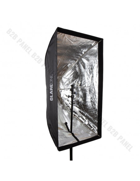 GlareOne Softbox Umbrella 80x120 for reporter lights