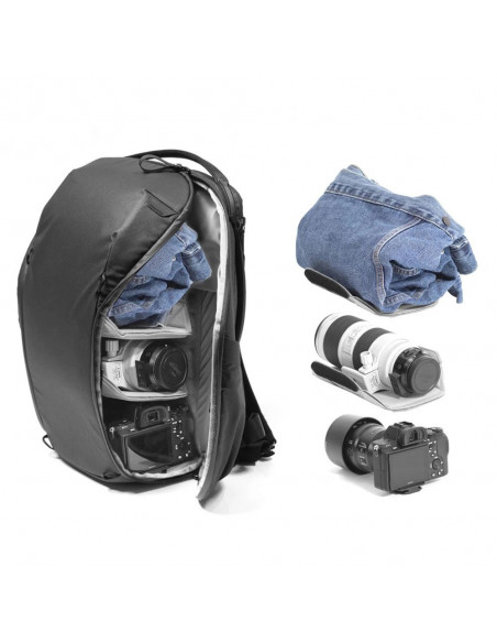 PEAK DESIGN Everyday Backpack 20L Zip - Black