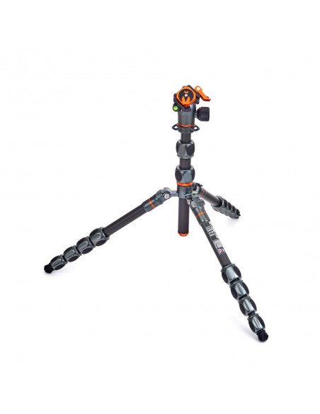 Statyw 3 Legged Thing Leo 2.0 Gray, włókna węglowe, 5-sekcji, udźwig 30kg, głowica Pro Lever