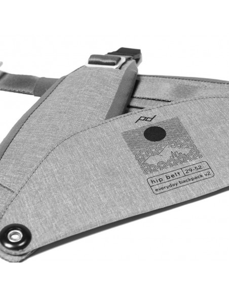Pas biodrowy PEAK DESIGN Everyday Hip Belt Ash 29-52 v2 - Popielaty