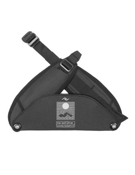 Pas biodrowy PEAK DESIGN  Everyday Hip Belt Black 29-52 v2 - Czarny