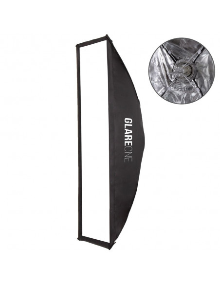 GlareOne Softbox 30x120 Easy Fold