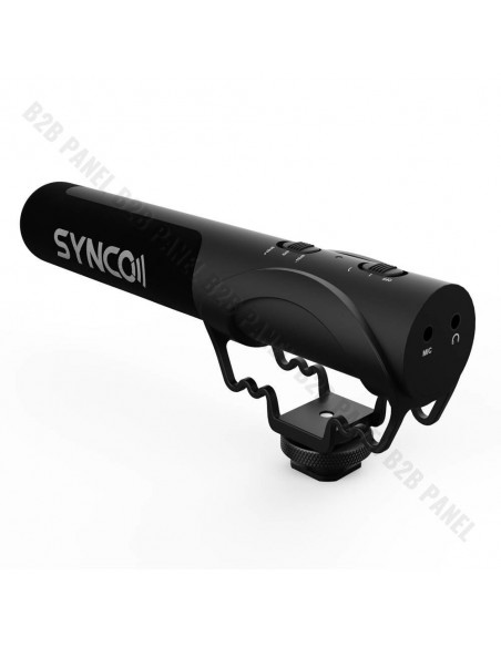 Synco M3 mikrofon nakamerowy kardioidalny z odsłuchem