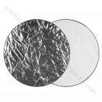 GlareOne Reflector 2in1 Silver White 110cm
