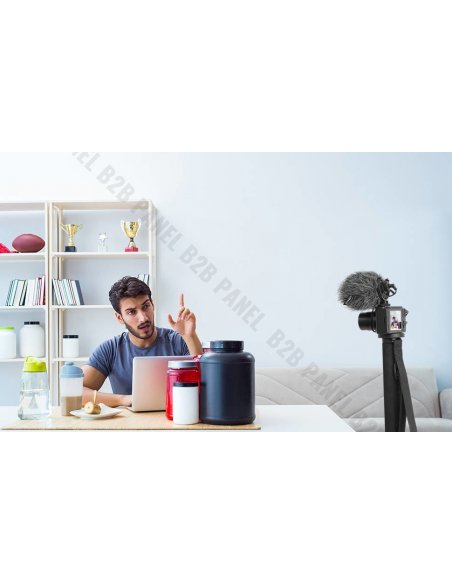 Synco M1S mikrofon nakamerowy - kardioidalny z mocowaniem antishock