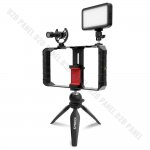 Synco Vlogger Kit 1 zestaw mikrofon M1S, lampa LED BI,...