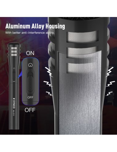 Synco E10 Vocal Microphone - Cardioid Electret