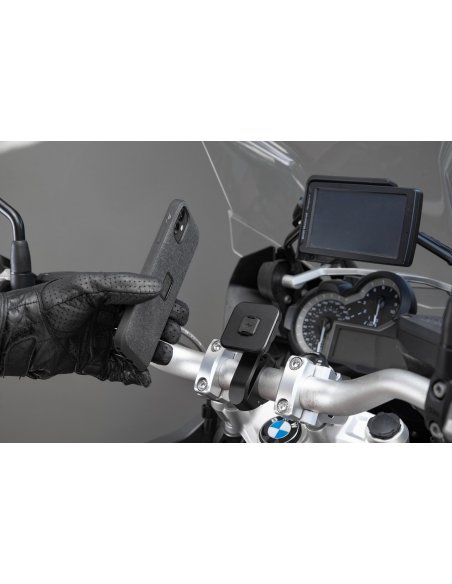 Peak Design Mobile Motorcycle Mount Bar Mount - Uchwyt Motocyklowy Do Telefonu Na Kierownicę - Czarny