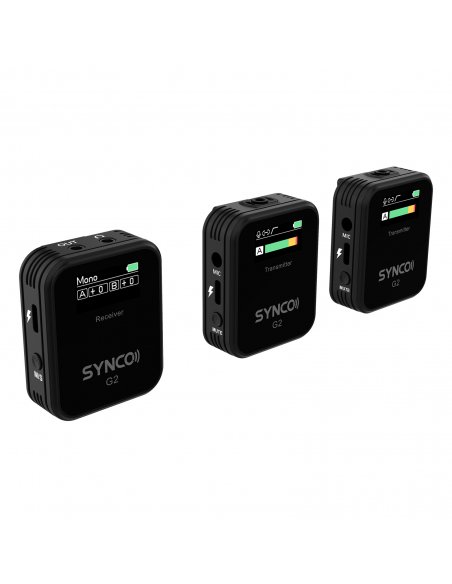Synco G2 A2 Wireless Microphone System 2,4 GHz with screen